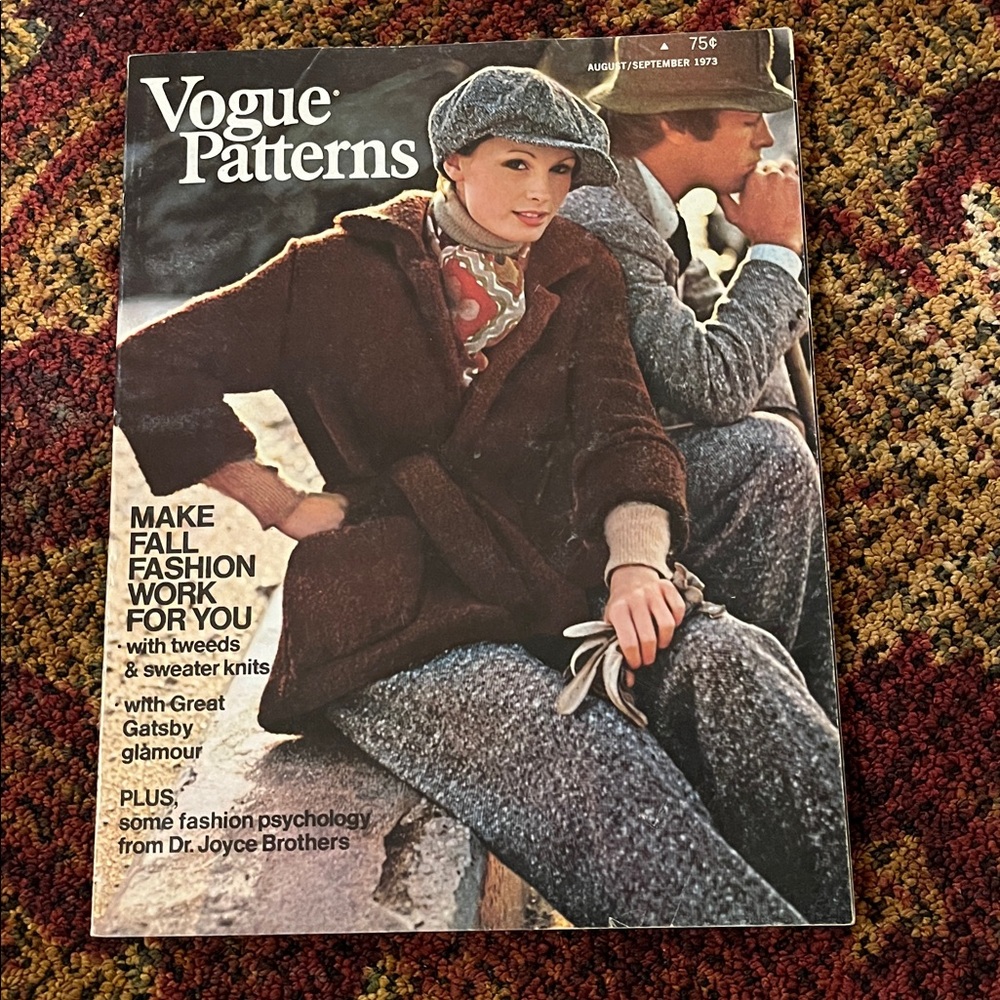 Vogue Pattern Book Aug/Sept 1973, Softcover